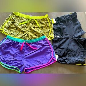 Zumba Fitness Instructor Clothing Set Bundle of 3 Shorts Size XXL